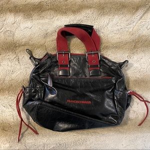 Francesco Biasia Black Leather Purse